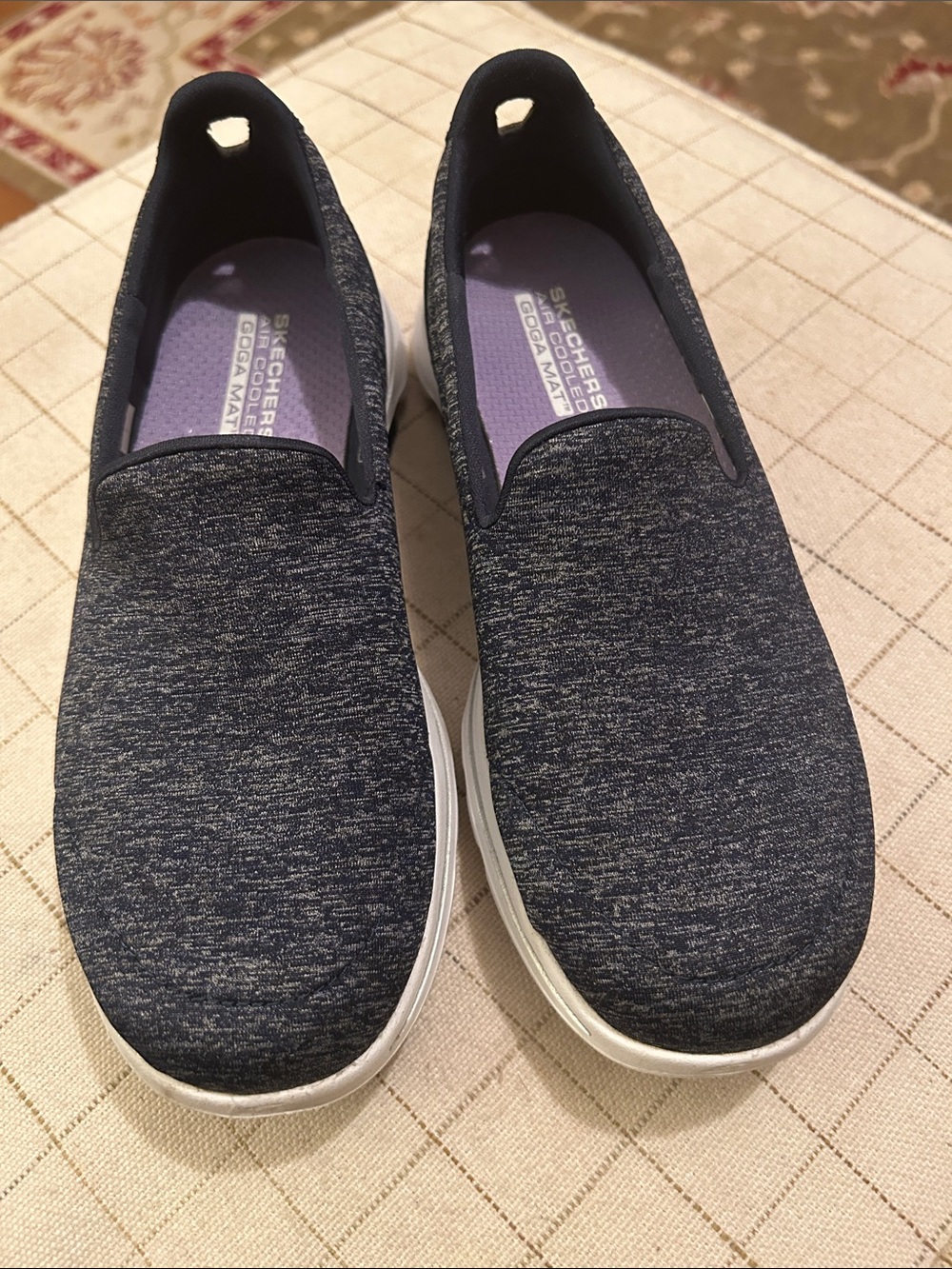 Skechers GOwalk 5 Slip-On Walking Shoe Black & White Sneakers